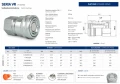 Szybkozłącze flat-face M42x2 gniazdo VR100ZN S30 300 bar 813409012 hydraulika siłowa ABcenter