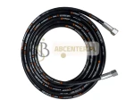Wąż do prób szczelności azotem DN6 5 m 290 bar 1/4" / 1/4"BSP SAE