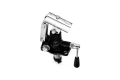 Pompa ręczna zbiornikowa pod siłownik jednostronnego działania 12cm3 3/8"BSP 380bar z zaworem i dźwignią