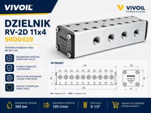 Dzielnik RV-2D 11x4 9RD0447