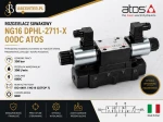 Rozdzielacz suwakowy NG16 DPHL-2711-X 00DC Atos