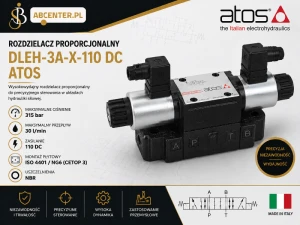 Rozdzielacz suwakowy DLEH-3A-X-110 DC Atos