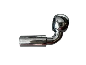 Końcówka banjo  M10 90° do przewodu hamulcowego DN 1/8 chrom