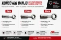 Końcówka M8x1 Banjo prosta do przewodów hamulcowych PTFE motocykle ATV custom – ABcenter