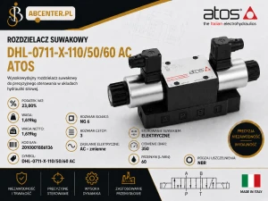 Rozdzielacz suwakowy NG6 DHL-0711-X-110/50/60 AC Atos