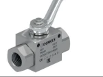 Zawór kulowy odcinający 2-drogowy GE2 1/2" BSP DN13 500Bar (ISO 5211) GE2GGT35011AF50