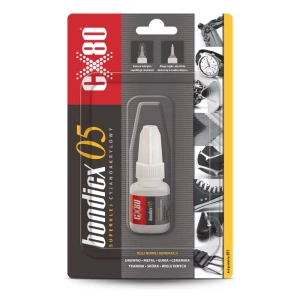 BONDICX 5 g – uniwersalny klej cyjanoakrylowy CX80