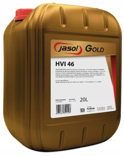 Olej hydrauliczny GOLD HVI 46 20L Jasol