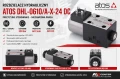 Rozdzielacz hydrauliczny Atos DHL-0610/A-X-24 DC NG6 CETOP 3 24V DC 350 bar 60 l/min ABcenter