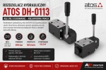 Rozdzielacz suwakowy sterowany ręcznie DH-0113 Atos