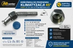 Końcówka do przewodu klimatyzacji JIC 7/8" UNF 14 45° na wąż DN12 
