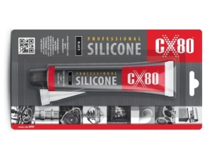 Silikon czarny PROFESSIONAL CX80 80 ml do +380°C 