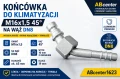 Końcówka do klimatyzacji M16x1,5 45° na wąż DN8 z oringiem 10 mm aluminium premium ABcenter1623