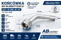 Końcówka do klimatyzacji 5/8-18 UNF JIC 90° na wąż DN8 aluminium premium ABcenter1593