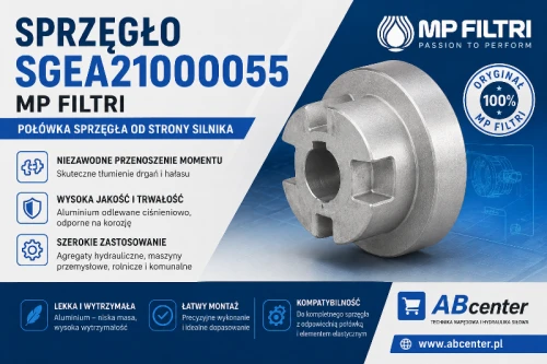 Sprzęgło MP Filtri SGEA21000055 aluminiowe – ABcenter