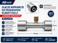Złącze naprawcze do przewodów klimatyzacji DN12 (1/2") z zaworem serwisowym ABcenter1580