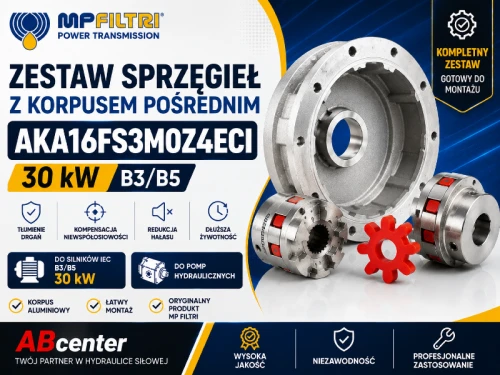 Zestaw sprzęgieł z korpusem pośrednim AKA16FS3M0Z4ECI MP Filtri ABcenter