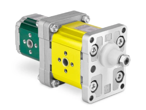 pompa hydrauliczna dwusekcyjna XV-2P 17 cm3 + XV-1P 4.9 cm3 9M201ECA5129 Vivoil