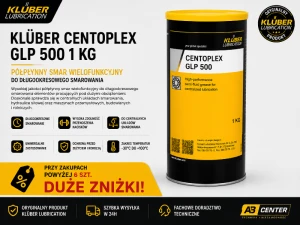 Klüber CENTOPLEX GLP 500 1 kg – półpłynny smar wielofunkcyjny do długookresowego smarowania