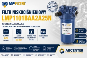 Filtr niskociśnieniowy LMP1101BAA2A25N 3/4" A25 NBR MP Filtri