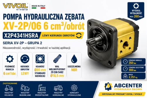 Pompa hydrauliczna Vivoil XV-2P/06 X2P4341HSRA