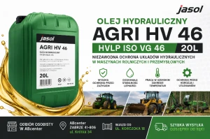 Olej hydrauliczny JASOL AGRI HV 46 20 L