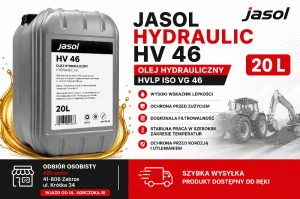 Olej hydrauliczny JASOL HYDRAULIC HV 46 20 L