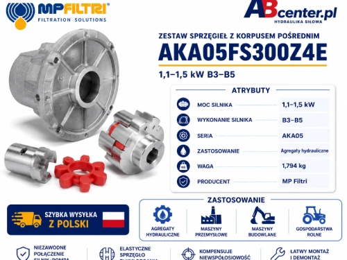 Zestaw sprzęgieł z korpusem pośrednim AKA05FS300Z4E MP Filtri