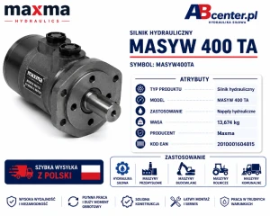 Silnik hydrauliczny MASYW 400 TA Maxma – MASYW400TA