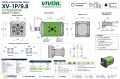 Rysunek techniczny pompy hydraulicznej Vivoil XV-1P/9.8 X1P3602FIIA ABcenter.pl