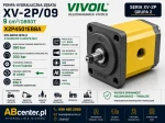 Pompa hydrauliczna zębata XV-2P/09 9 cm³/obr. Ø36,5 X2P4501EBBA Vivoil