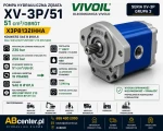 Pompa hydrauliczna zębata XV-3P/51 51 cm³/obr. SAE B X3P8132IHHA Vivoil