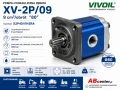 Pompa hydrauliczna zębata Vivoil XV-2P/09 X2P4541HSRA 9 cm3 obrót