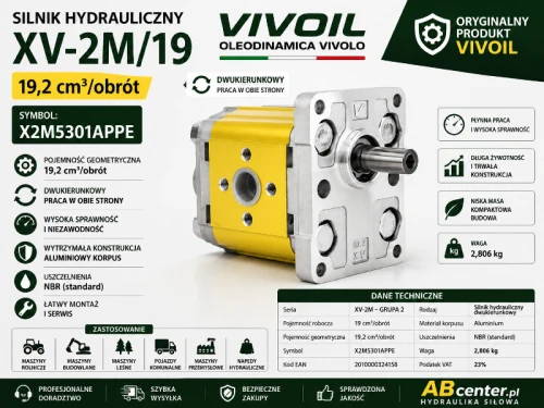 Silnik hydrauliczny VIVOIL XV-2M/19 X2M5301APPE ABcenter