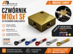 Czwórnik M10x1 SF do przewodów hamulcowych