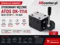Rozdzielacz suwakowy sterowany ręcznie Atos DK-1114 NG10 CETOP 5 315 bar