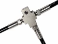 Trójnik przewodów hamulcowych PTFE M10×1 - ABcenter15