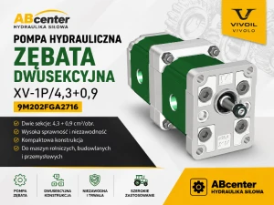 Pompa hydrauliczna zębata dwusekcyjna XV-1P/4,3+0,9 9M202FGA2716 Vivoil