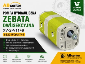 Pompa hydrauliczna zębata dwusekcyjna XV-2P/11+9 9S221FQA4745 Vivoil