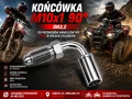 Końcówka do przewodu hamulcowego PTFE w oplocie stalowym M10x1 90° DN3,2mm