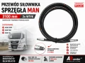 Przewód siłownika sprzęgła MAN 3100 mm 2x wtyk 06541004310