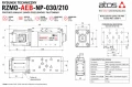 Proporcjonalny zawór przelewowy Atos RZMO-AEB-NP-030/210 schemat