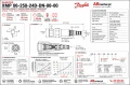 Proporcjonalny zawór przelewowy Danfoss XMP 06-250-24D-DN-00-00