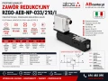 Proporcjonalny zawór redukcyjny Atos RZGO-AEB-NP-033/210/I NG6 210 bar parametry