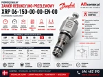 Proporcjonalny zawór redukcyjno-przelewowy Danfoss XRP 06-150-00-00-EN-00 8–155 bar 25 l/min P/N 850206919