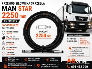 Przewód siłownika sprzęgła MAN STAR 2250 mm 06541006225