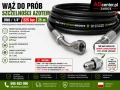 Wąż do prób szczelności azotem DN6 25 m 225 bar – 7/16"-20 UNF / JIC SAE ABcenter