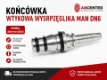 Końcówka wtykowa wysprzęglika MAN DN6 ABcenterD048