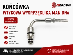 Końcówka wtykowa wysprzęglika MAN DN6 90° – ABcenter