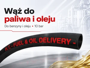Wąż do paliwa benzyny i oleju CARBURANTI/10 DN42 1 21/32" 10 bar